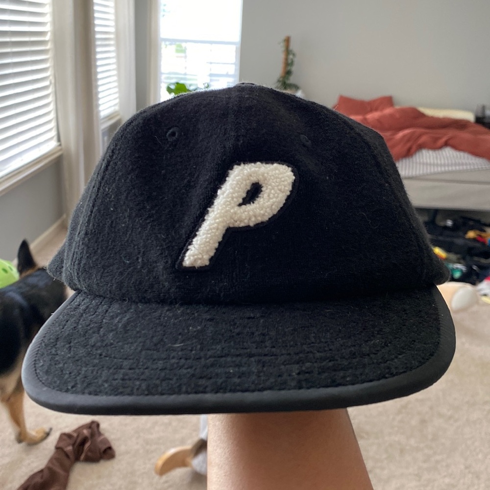 Black terry cloth Palace cap